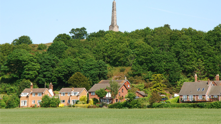 Image of a row of houses.