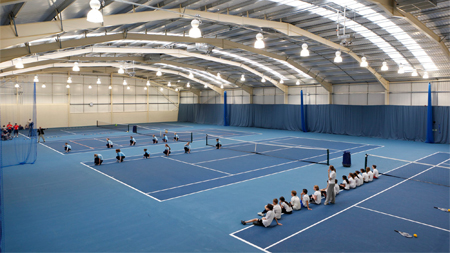 Image of the Telford Tennis Centre.