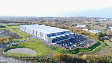 Aerial view of the International Centre.