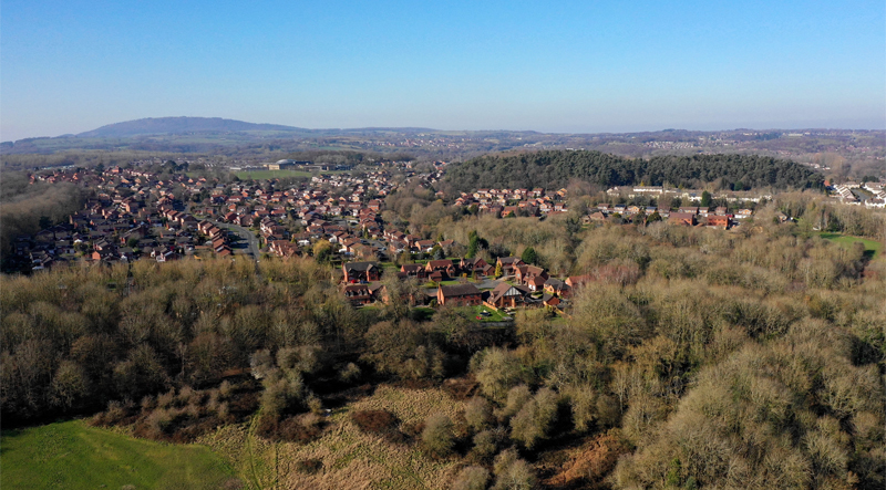 Madeley pit mounds